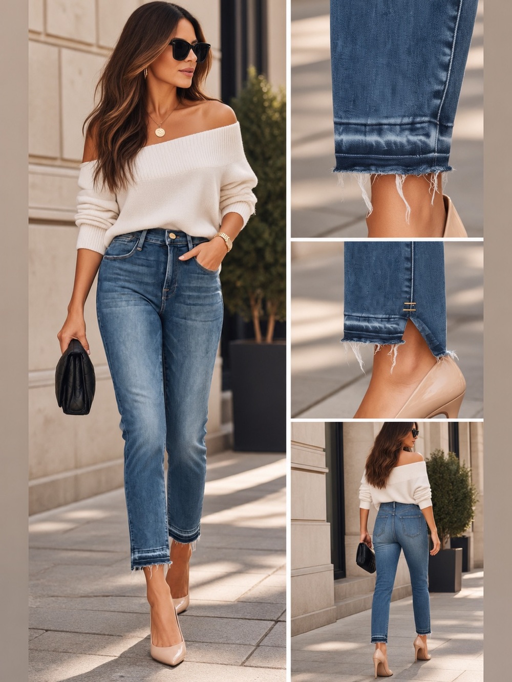 FRAME Women High rise Skinny Jeans - Le High Skinny ✨